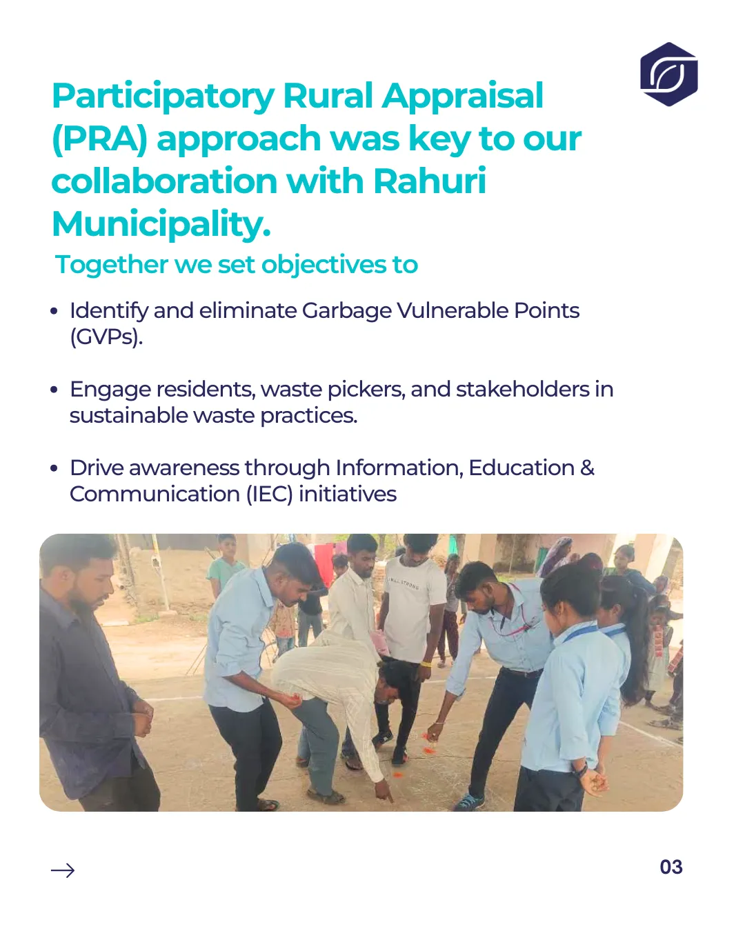 Community-Driven Waste Management in Deolali Pravara — slide 3 of 6