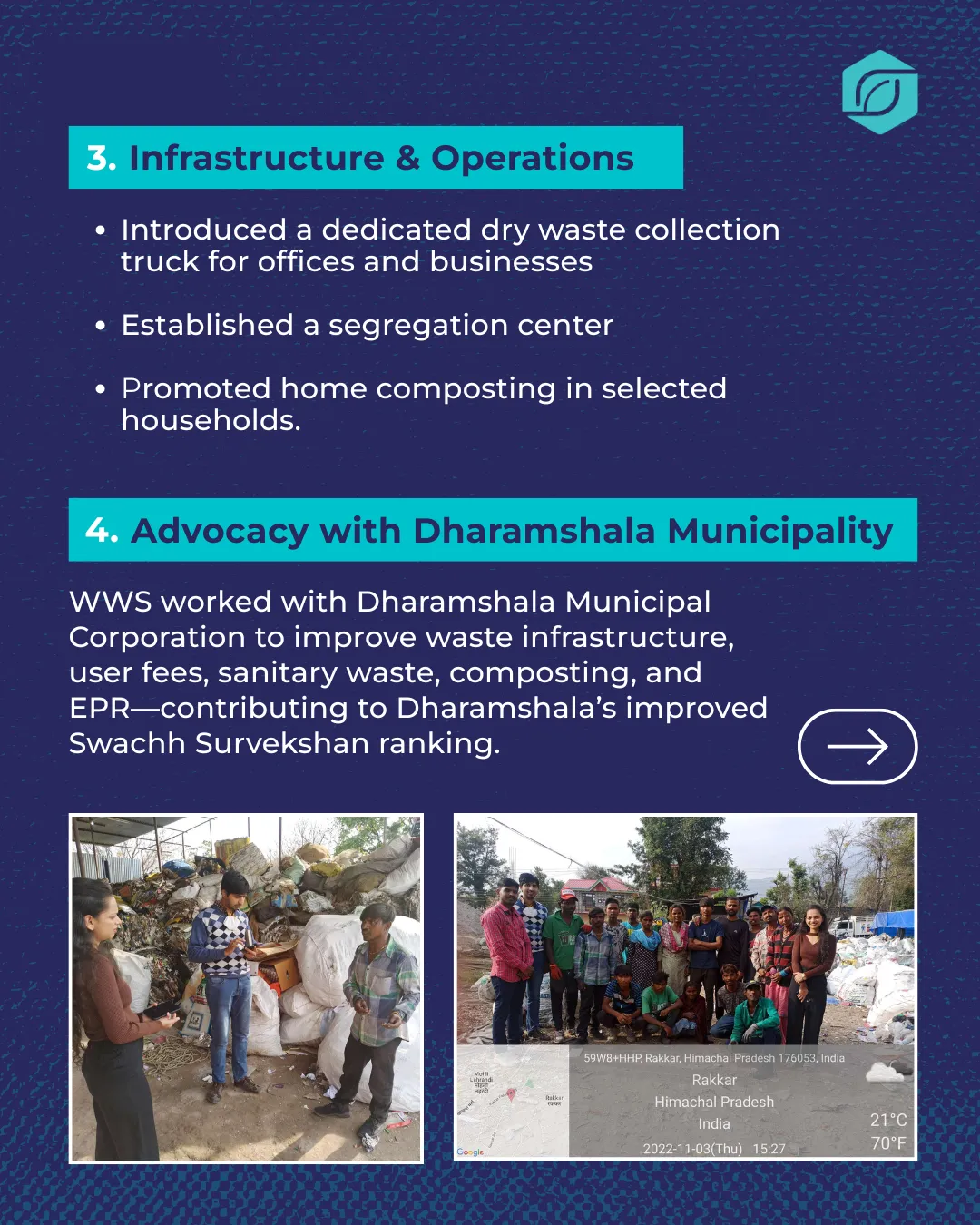 Evaluation of the Solid Waste Management Project at Dharamshala — slide 5 of 9