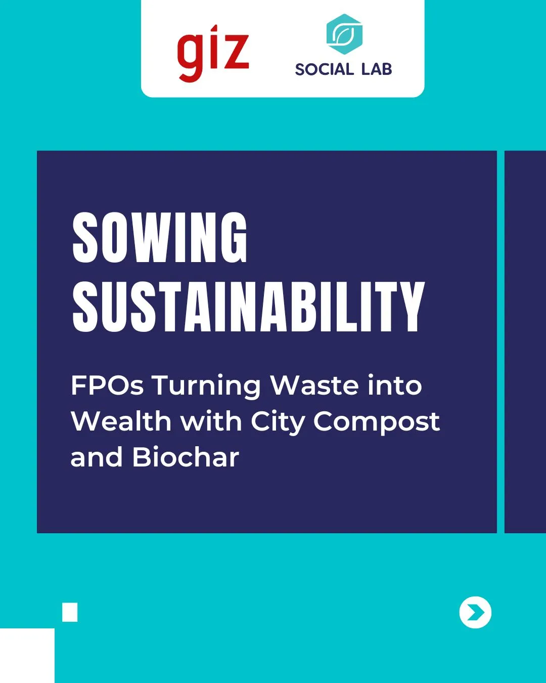 Sowing Sustainability — FPOs Turning Waste into Wealth with City Compost & Biochar — slide 1 of 6