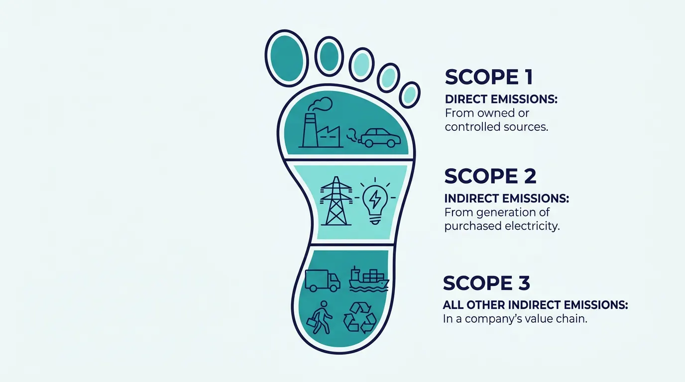Building a Corporate Carbon Footprint: Scope 1, 2 and 3 Emissions Explained