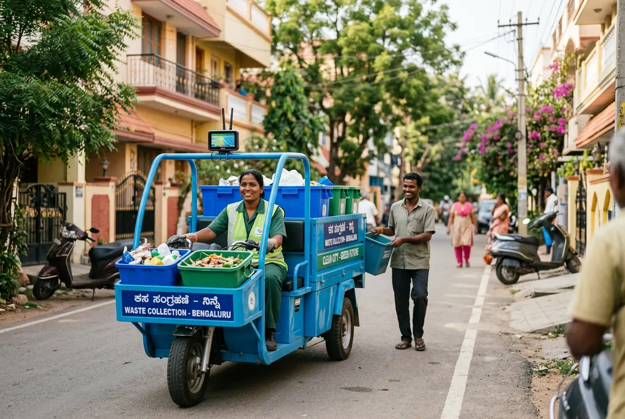 Achieving 100% Door-to-Door Collection with GPS Tracking