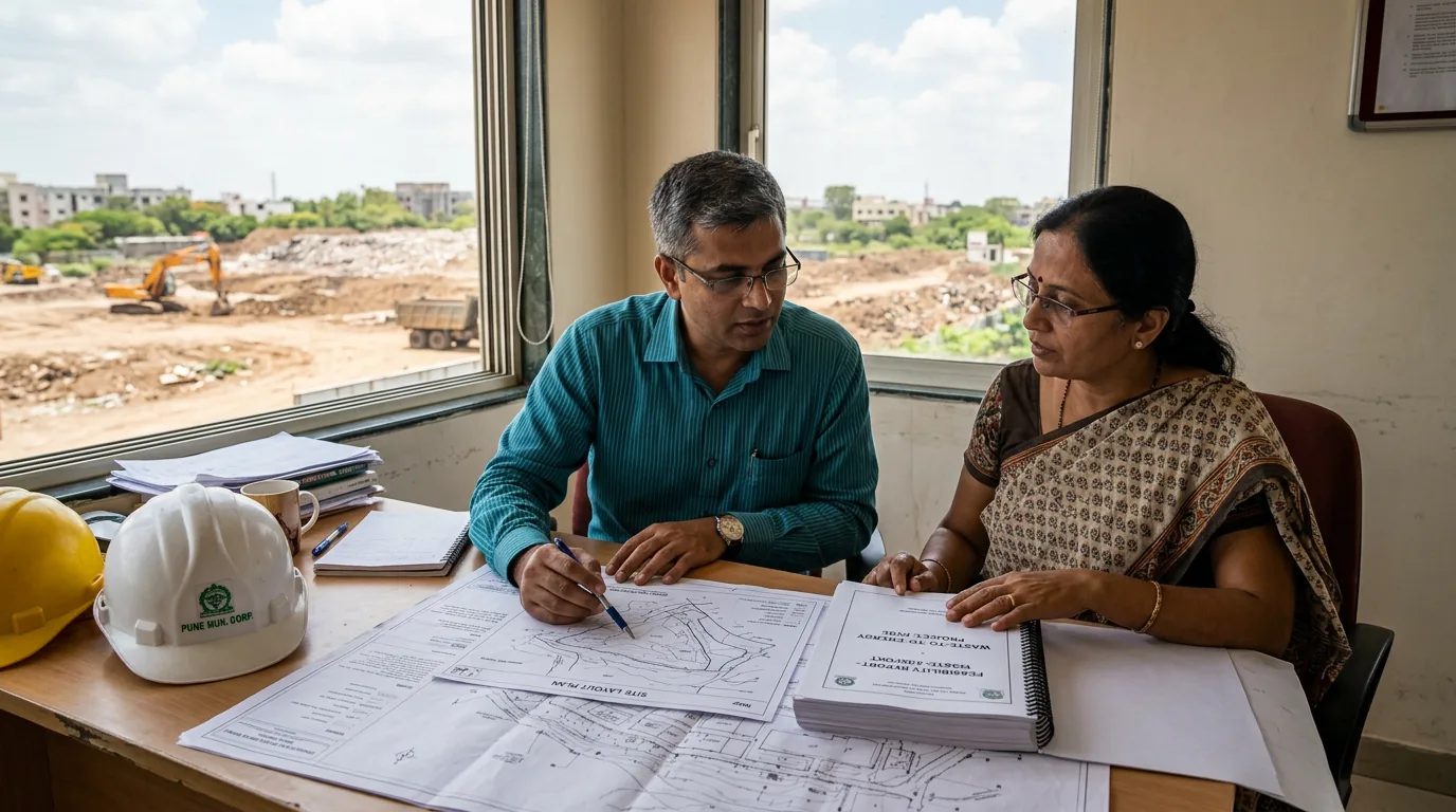 Waste value chain and infrastructure planning