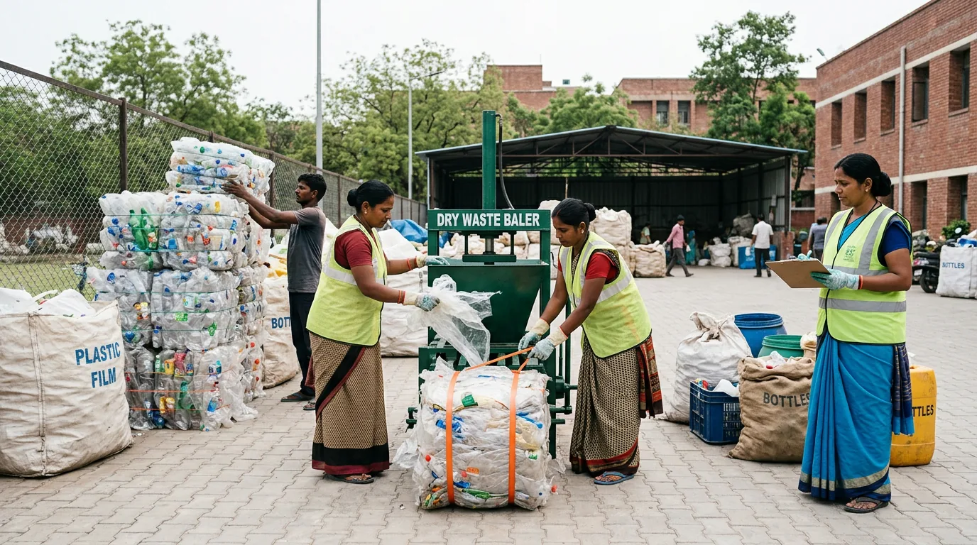 Plastic packaging waste for management planning