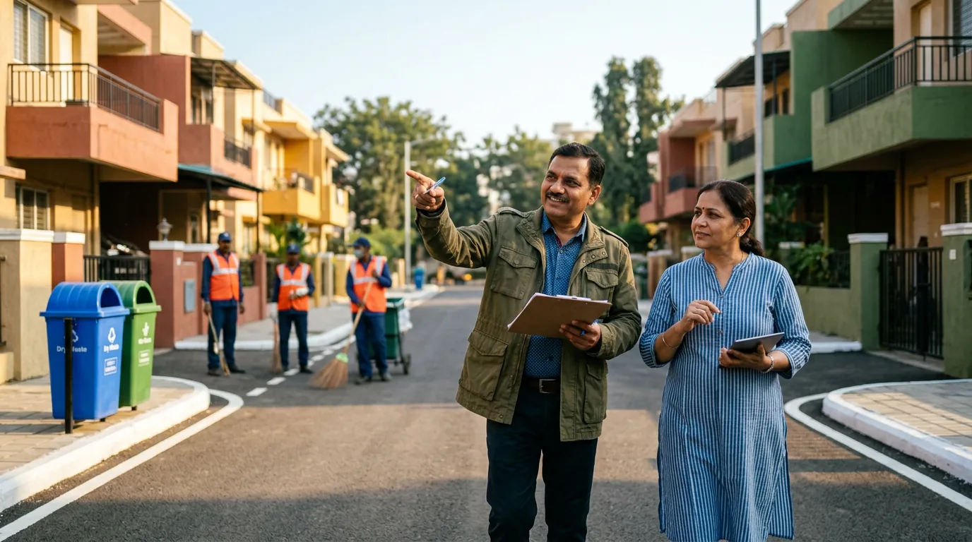 Swachh Survekshan readiness — municipal segregation