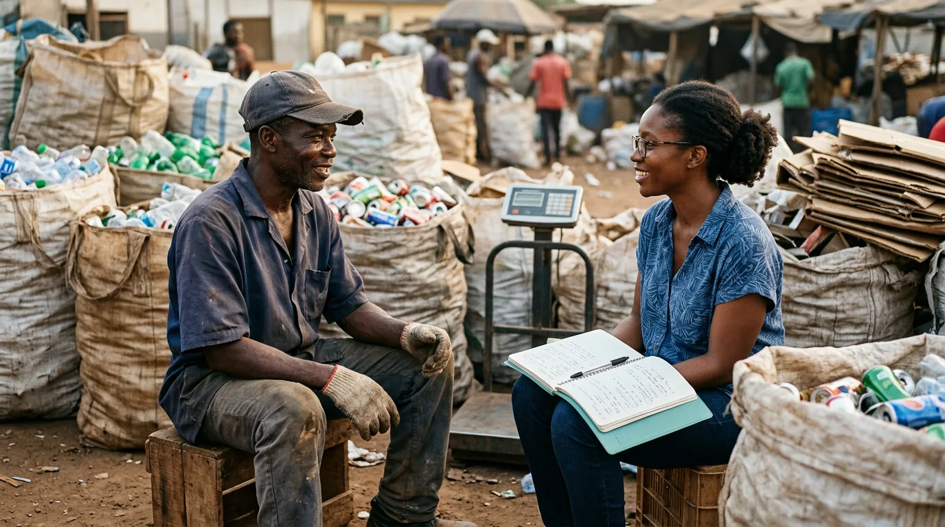 Assessing how waste-pickers earn across materials and middlemen